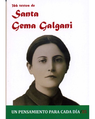 366 TEXTOS DE SANTA GEMA GALGANI