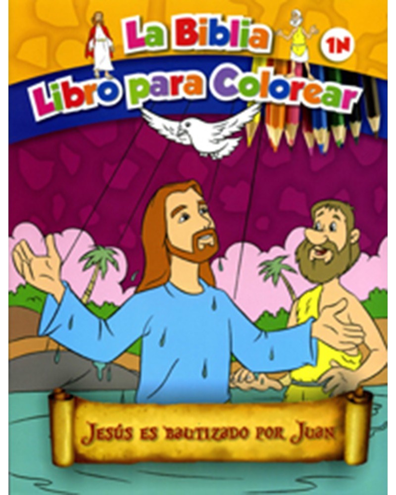 JESÚS ES BAUTIZADO POR JUAN